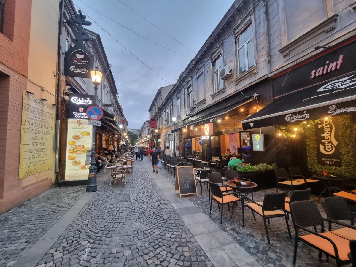 Bucharest At Night Daire Dış mekan fotoğraf