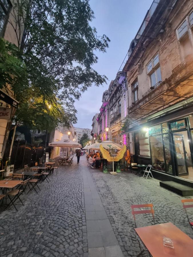 Bucharest At Night Daire Dış mekan fotoğraf