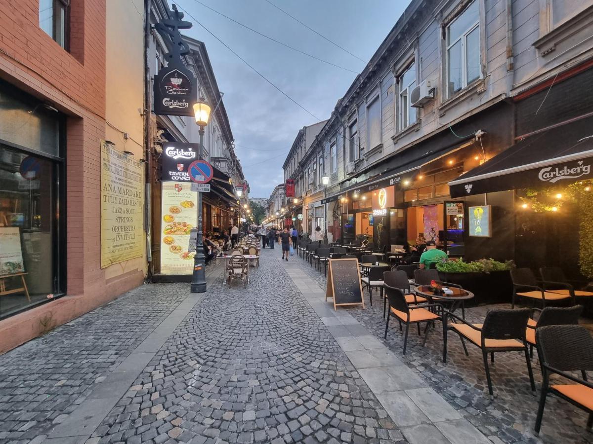 Bucharest At Night Daire Dış mekan fotoğraf